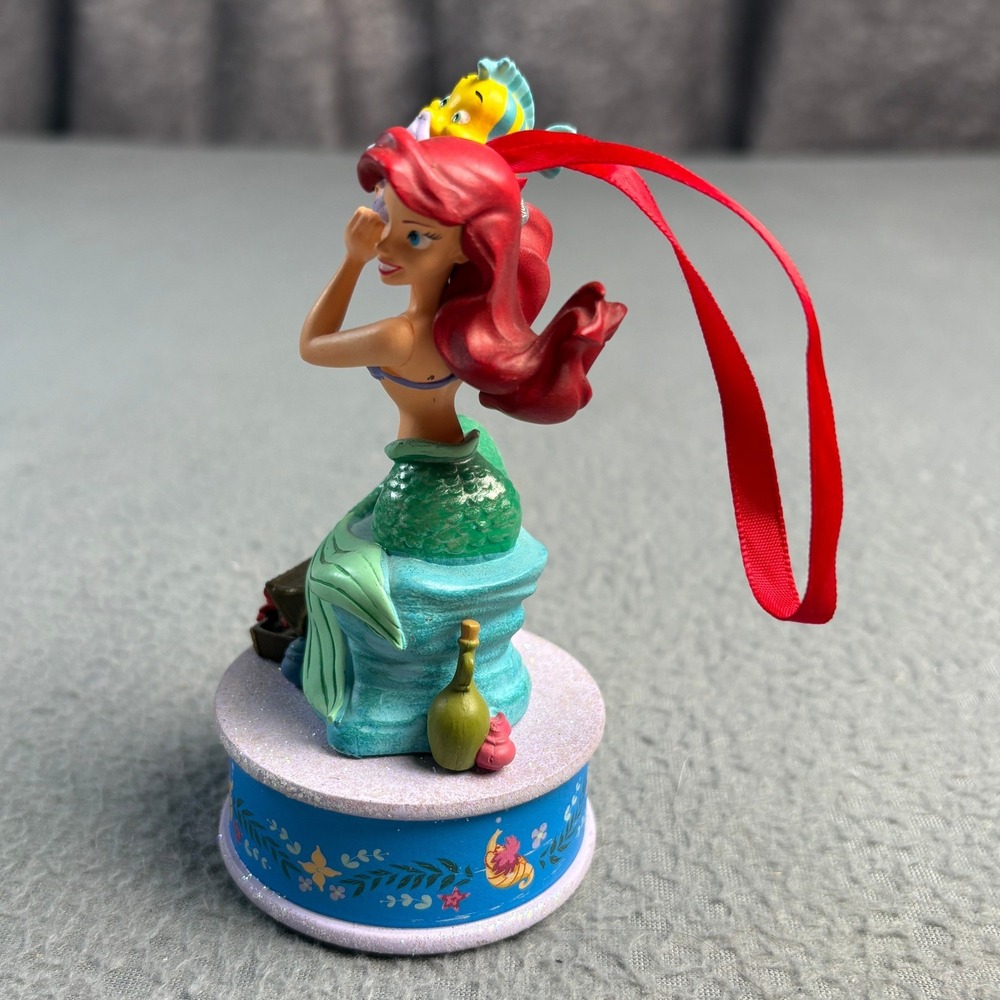 Disney Store Ariel Singing Sketchbook Ornament Little Mermaid Living Magic 2019 - Picture 3 of 10
